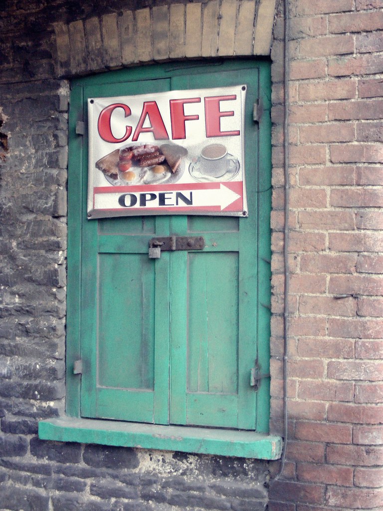 Cafe Sign | A local cafe sign. | Abstrakt 777 | Flickr