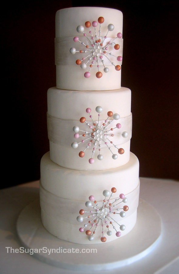 Brooch Wedding Cake