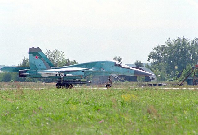 SU-34 Fuerza Aérea Rusa