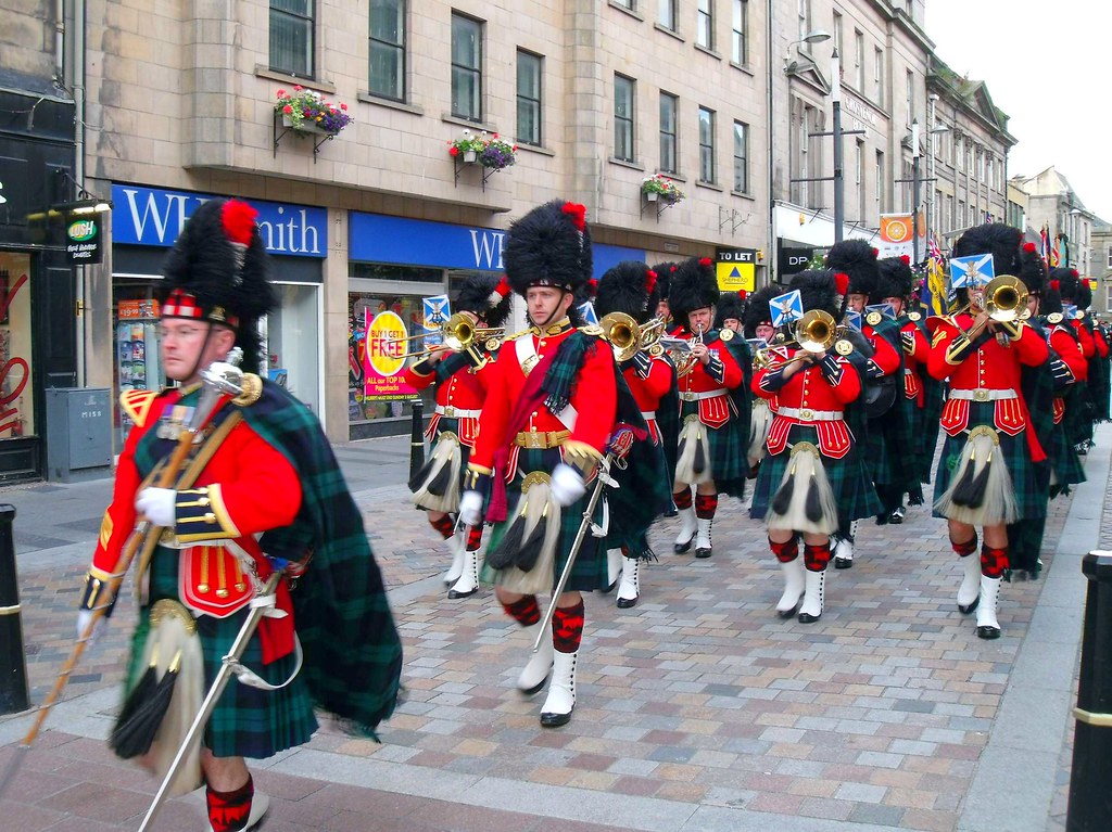 SCOTS Military Band - Inverness Scotland