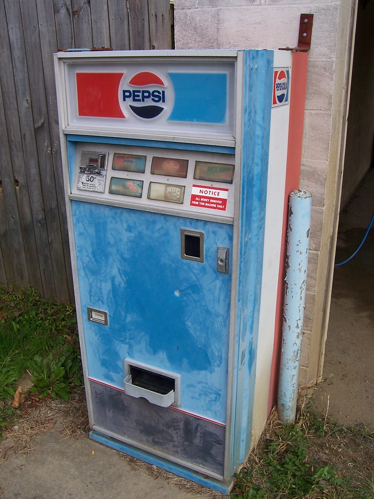 Old Pepsi Vending Machine - a photo on Flickriver