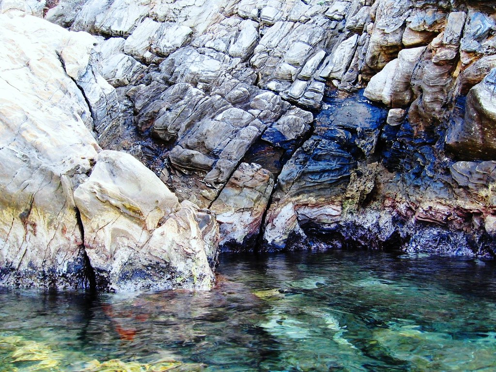 Greece: "Marblewater"  -- Reflections on the Aegean Sea by pawightm (Patricia)
