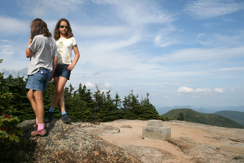 family vacation mountain mountains kids children fun view newhampshire hampshire hike trail while osceola img4455