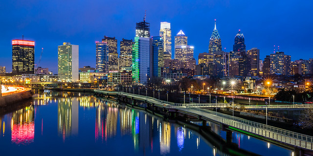 Philly from South Street Bridge