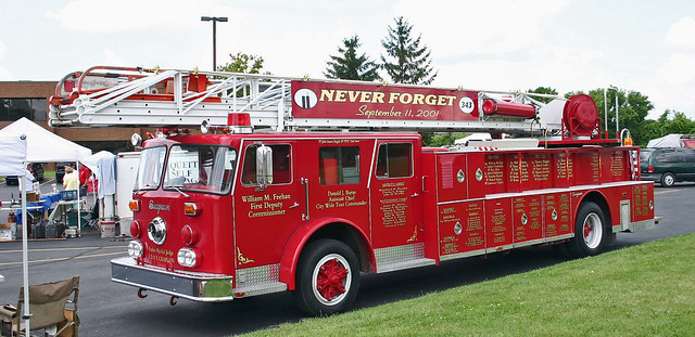 9/11 Never Forget Fire Truck