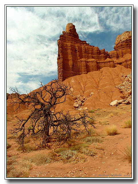 The-Chimney, Capitol Reef National Park, Utahy by JMW Natures Images