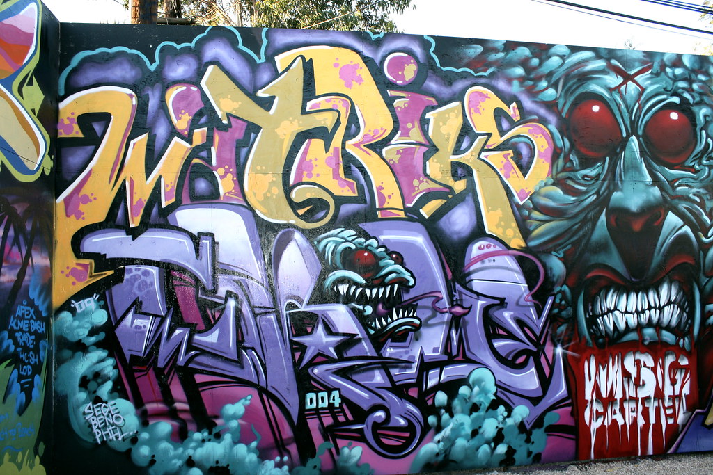 MIAMI GRAFFITI AT MID CITY ARTS | GUERILLA ONE DOT COM | Flickr
