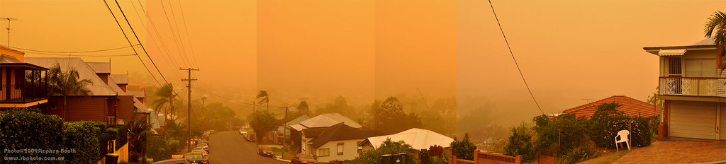 Brisbane Dust Storm 23SEP09 SBooth by Stephen Booth