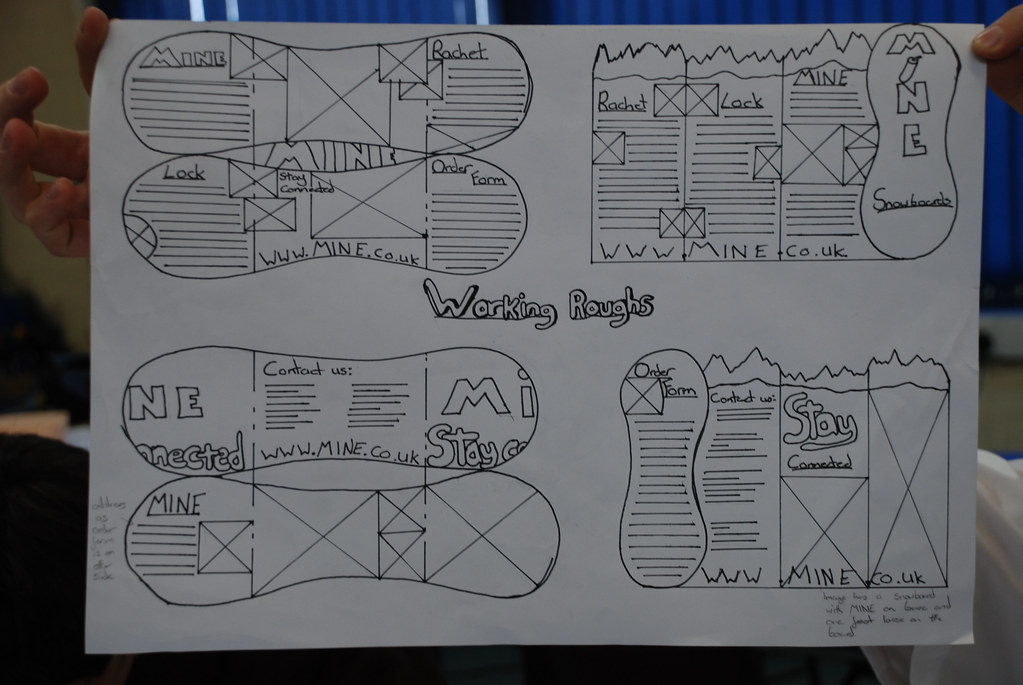 Working Roughs Design Higher Grade Graphic Communication * Working Roughs | Flickr