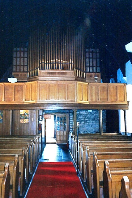Interior of Christ Church, Irvington, VA (built 1735)