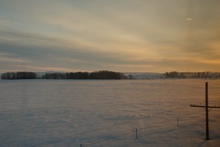 Feb. Sunrise In Pleasant Lake, ND