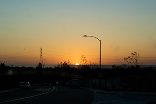Sunset over San Diego Bay