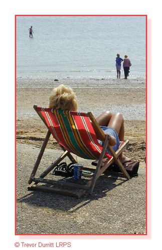 Woman in Deck Chair, Southend-on-Sea