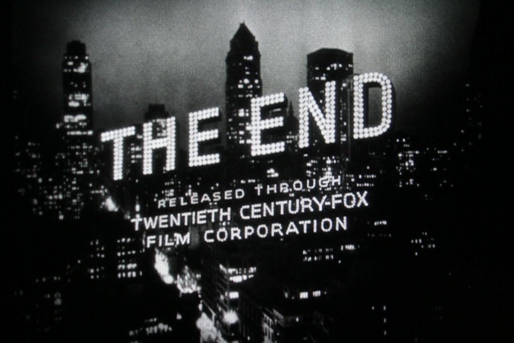 The end machine 2024. The end титры.