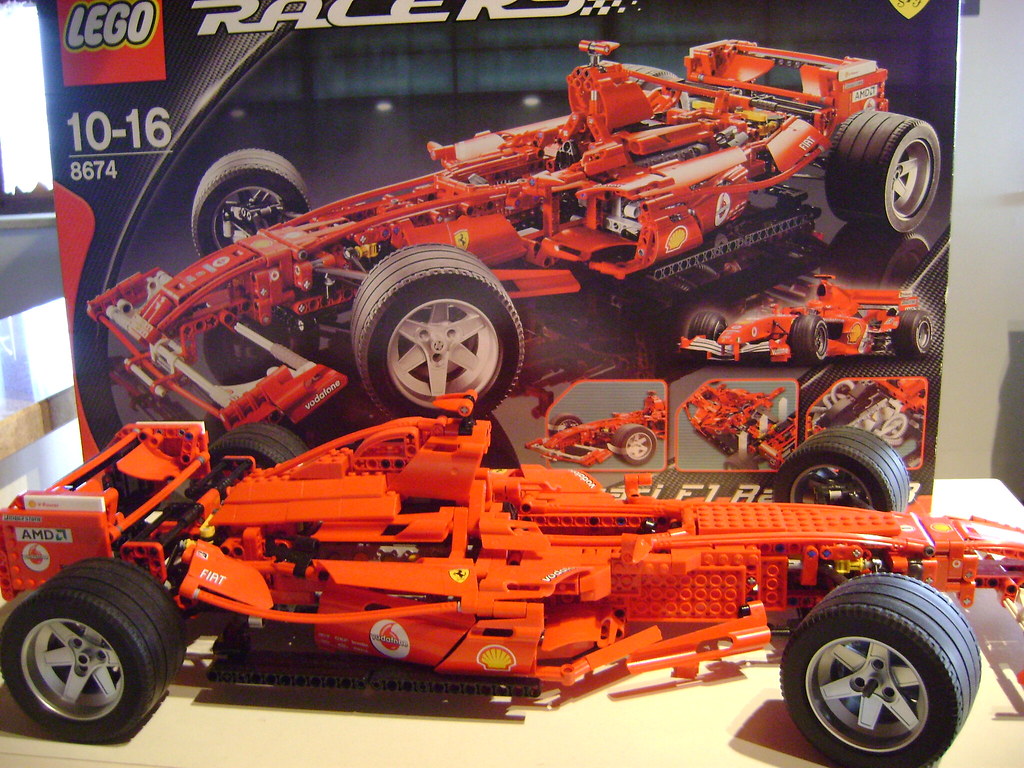 Lego racers 8674 Ferrari F1 1:8 | Nicolas lego city | Flickr