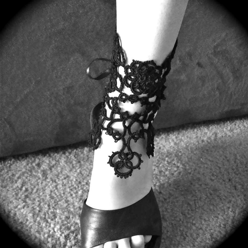 Tatted Ankle Corset 2 | This is the second design for a tatt… | Flickr