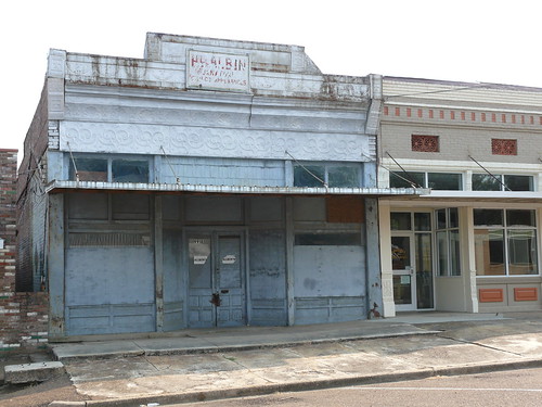 usa america mississippi town closed downtown unitedstates goodman