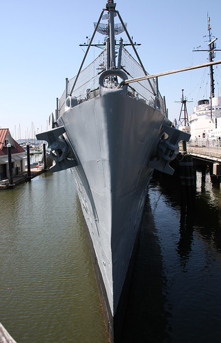 sc ships navy southcarolina charleston stems museums usnavy bows vessels dds warships destroyers prows patriotspoint dd724 usslaffey museumships sumnerclass