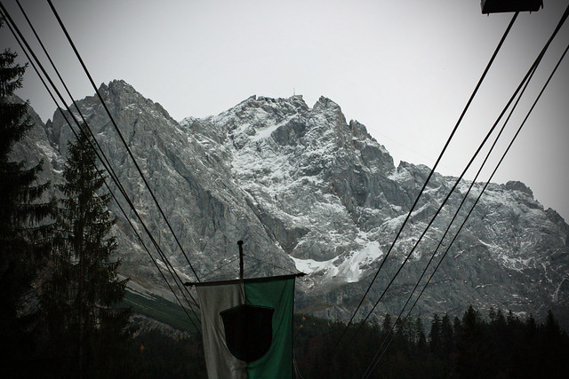 to the top of Zugspitze