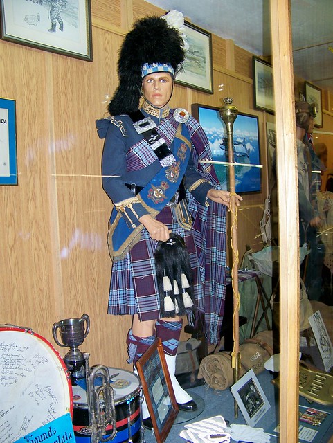RCAF Pipe Band Drum Major