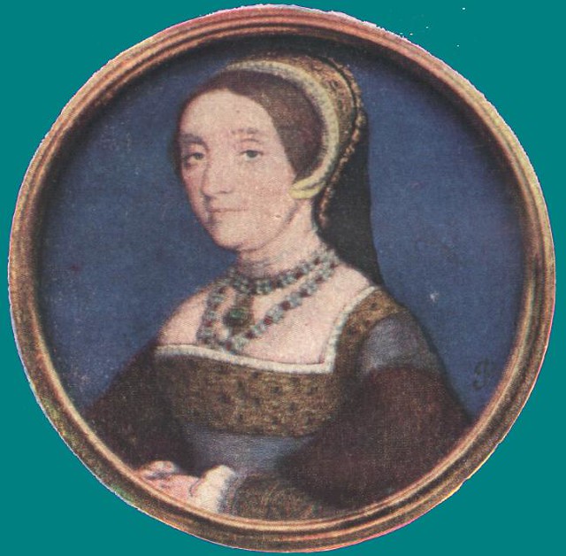 Queen Katheryn Howard, a copy of the miniature by Holbein