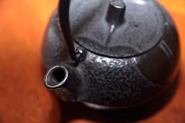 white tara tea company - cast iron teapot