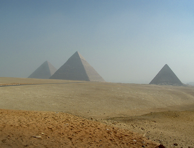 Pyramids Giza Cairo Egypt
