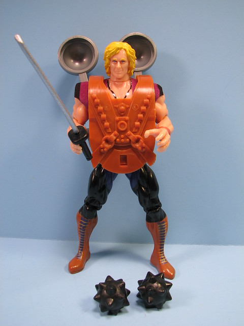 Iolaus with his catapult vest, FranMoff