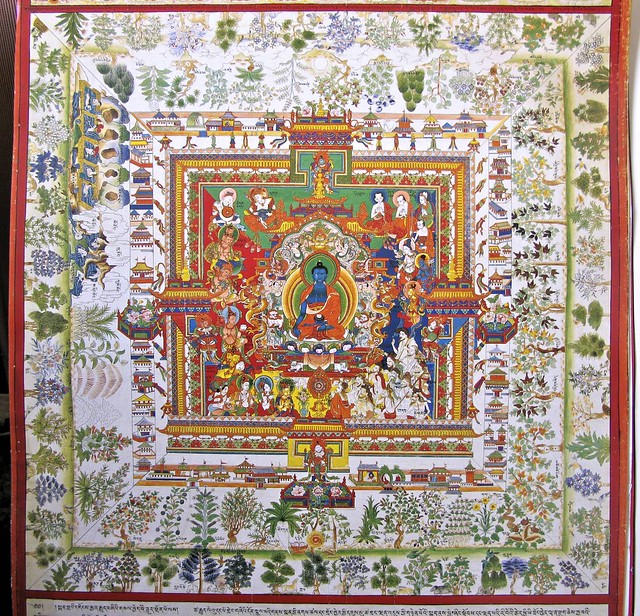 Tibetan Tanka - Detail
