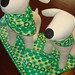 St. Patty's Day dog bandanas by Pinstripe Paws