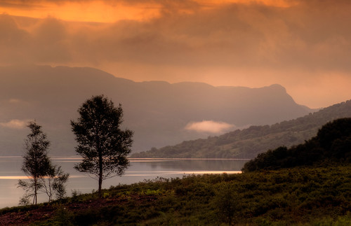 Loch Katrine looking south to Ben A'Ann by ouldm01