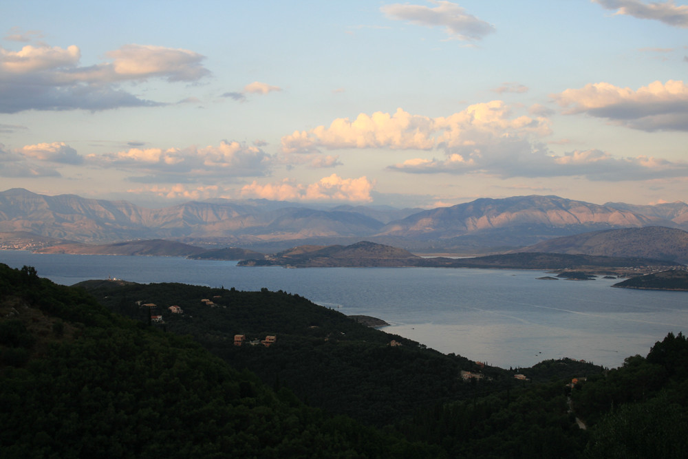 View across the Corfu Channel to Albania, Corfu, Kerkyra | Flickr