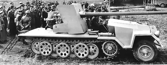 7,5 cm PaK 44 auf 3-ton Zugkraftwagen « Waffenträger » (Prototyp)