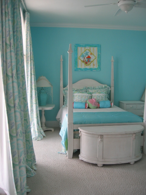Turquoise Bedroom