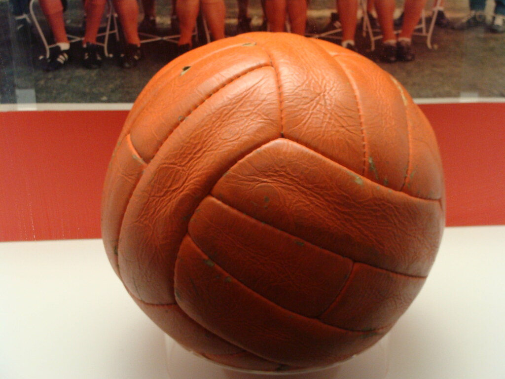 Close-up of the ball from the 1966 World Cup Final - Flickr