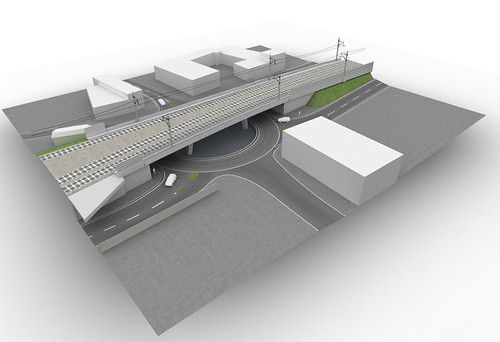 3D-Modell Brücke-Wienerstr. Tulln | by o.luv