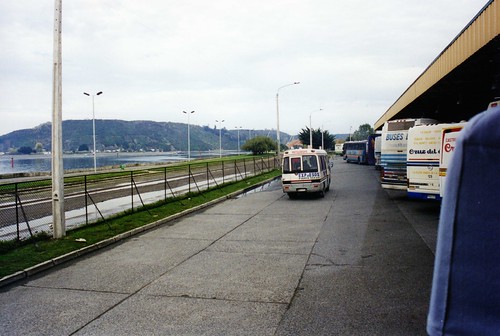 Turibus leaving Puerto Montt
