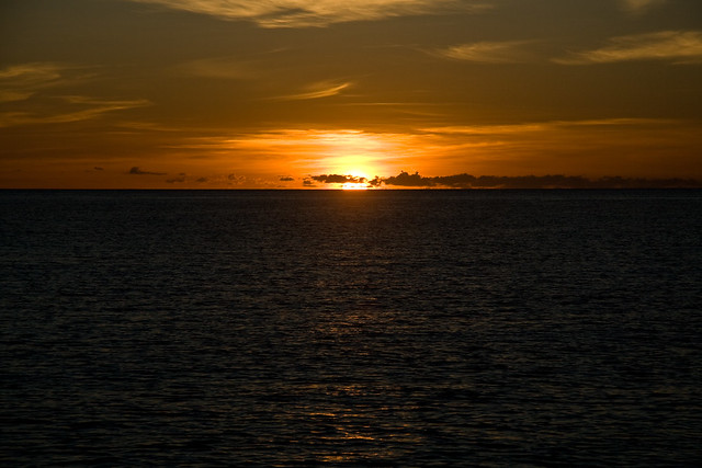 Sunset in Tyrrel Bay, Carriacou