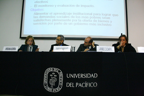 Seminario Internacional de Políticas Sociales en la Universidad del Pacífico