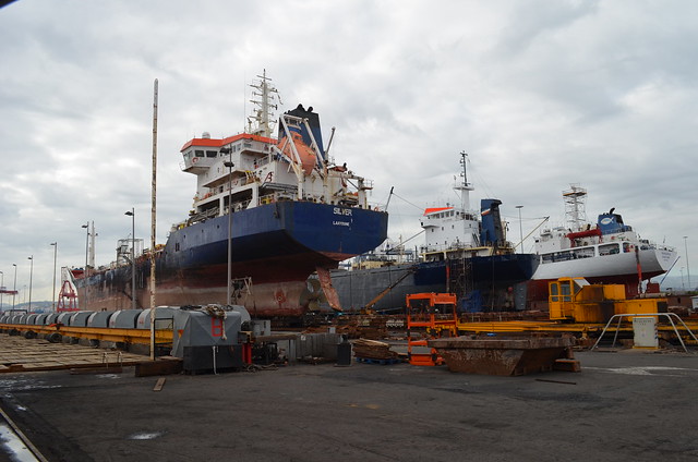 Ship Repair Yard Las Palmas .