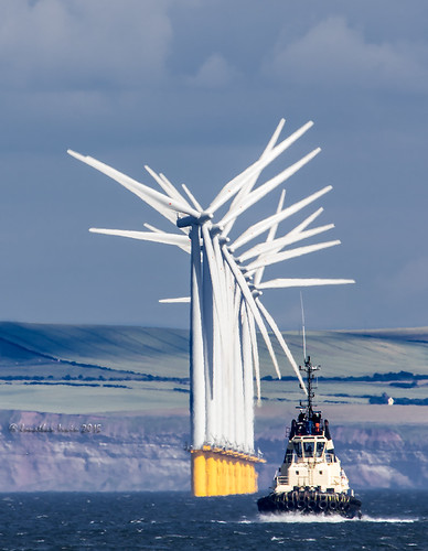 Svitzer Castle 9316397 And Redcar Offshore Wind Farm_MG_2123 | by Jonathan Irwin Photography