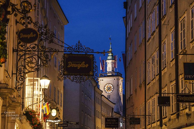 Blue Hour in Salzburg...