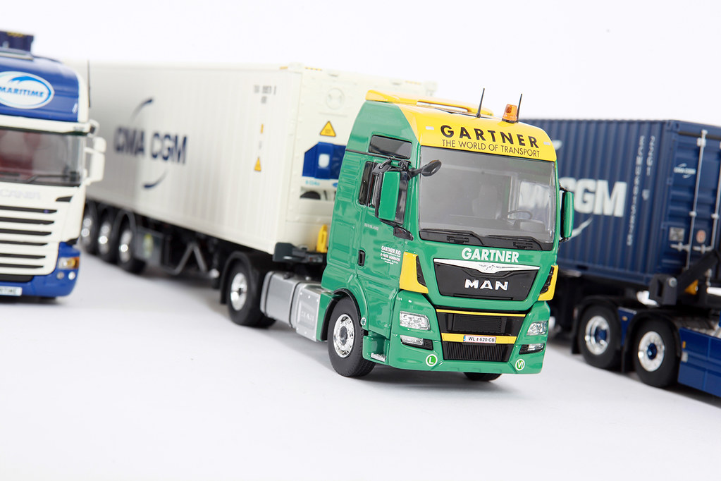 Tekno and WSI Scale 1:50 | MAN TGX Euro 6 XXL GARTNER(Tekno)… | Flickr
