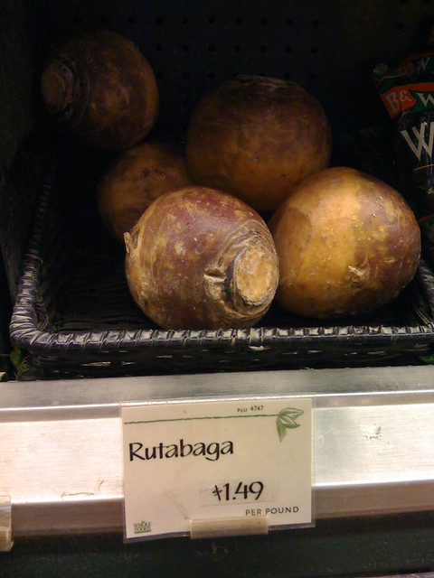 Winter Soup Ingredient:  Rutabaga