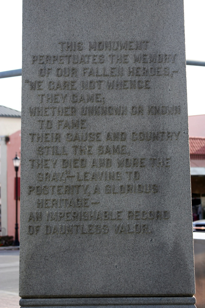 Statue in Brooksville, Florida