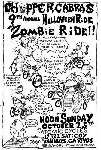 Choppercabras Halloween 2009 flyer | by Paul de Valera