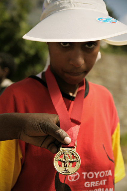 The medal - Great Ethiopian Run - Addis Ababa