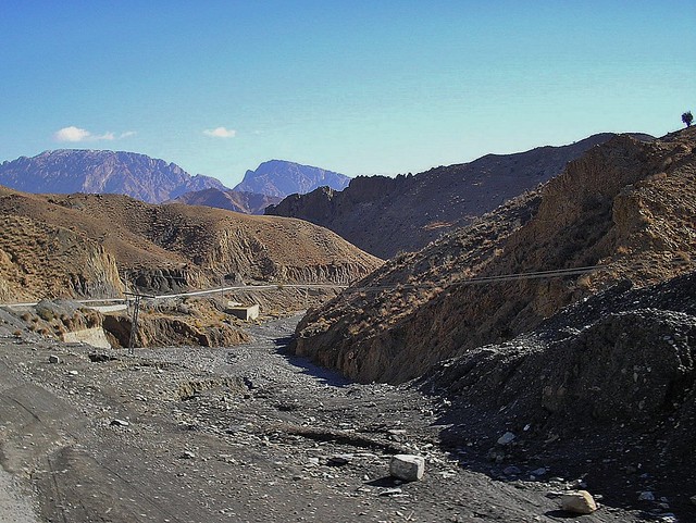 Into the Sulaiman Range at Zhob, Balochistan, Pakistan - February 2011