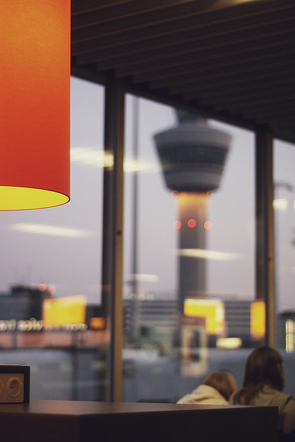 Waking up at Schiphol Airport