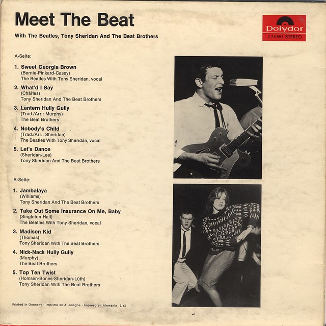 2 - 1965 -  Beatles, The -  Meet The Beat - B - Feb.1965- Club Issue - 10 Inch